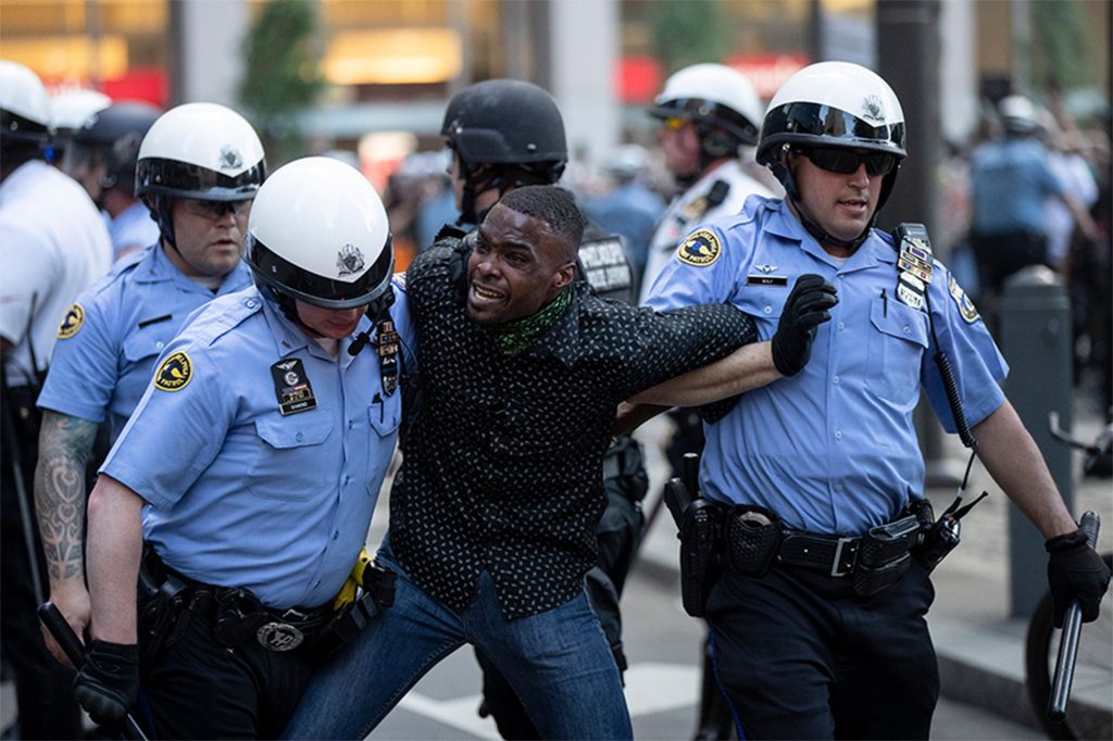 george floyd protesters arrested